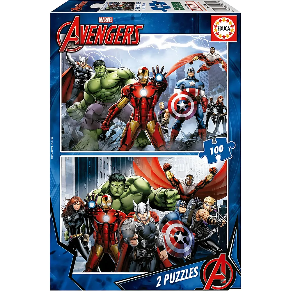 meinspielzeug - Educa Puzzle 2in1Avengers 100Teile | Puzzle 10-104 Teile