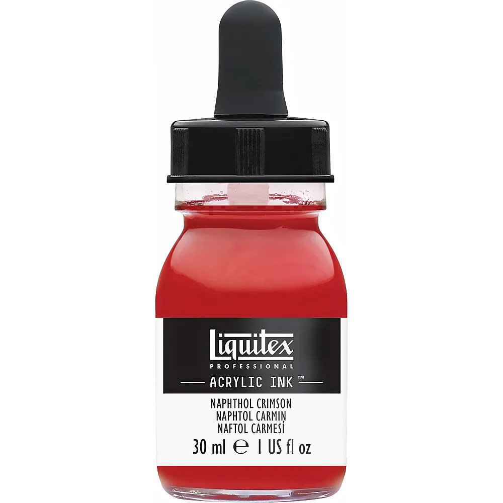 Liquitex Lqx Prof. Acrylic Ink 30ml Flasche Naphthol Karmin - Suche