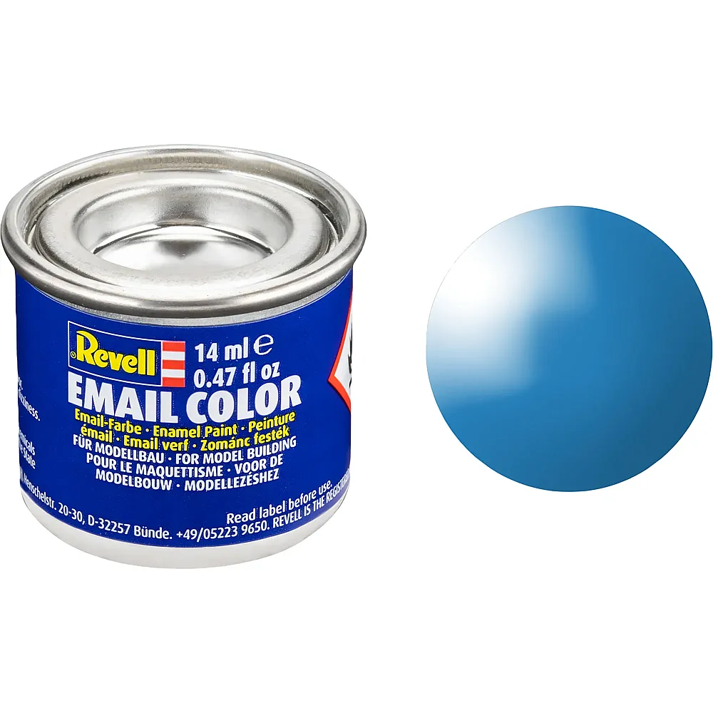 Revell Email Color Lichtblau, glnzend, 14ml, RAL 5012 32150