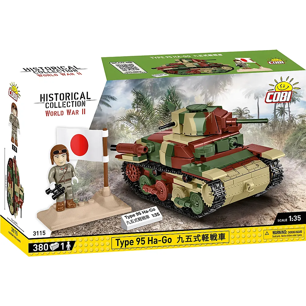COBI Historical Collection Type 95 Ha-Go 3115