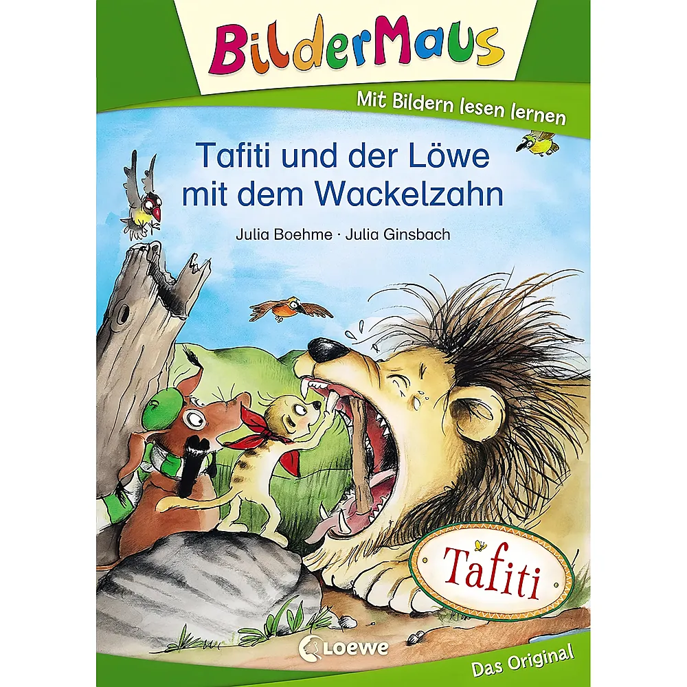 Loewe Bildermaus Tafiti und der L�we mit dem Wackelzahn