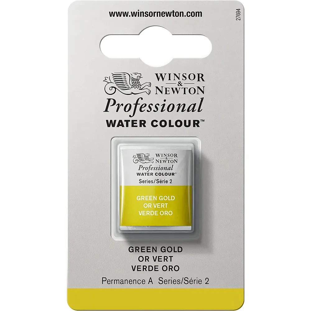 meinspielzeug - Winsor & Newton W&n Prof. Water Colour 1/2 Npfchen Grngold