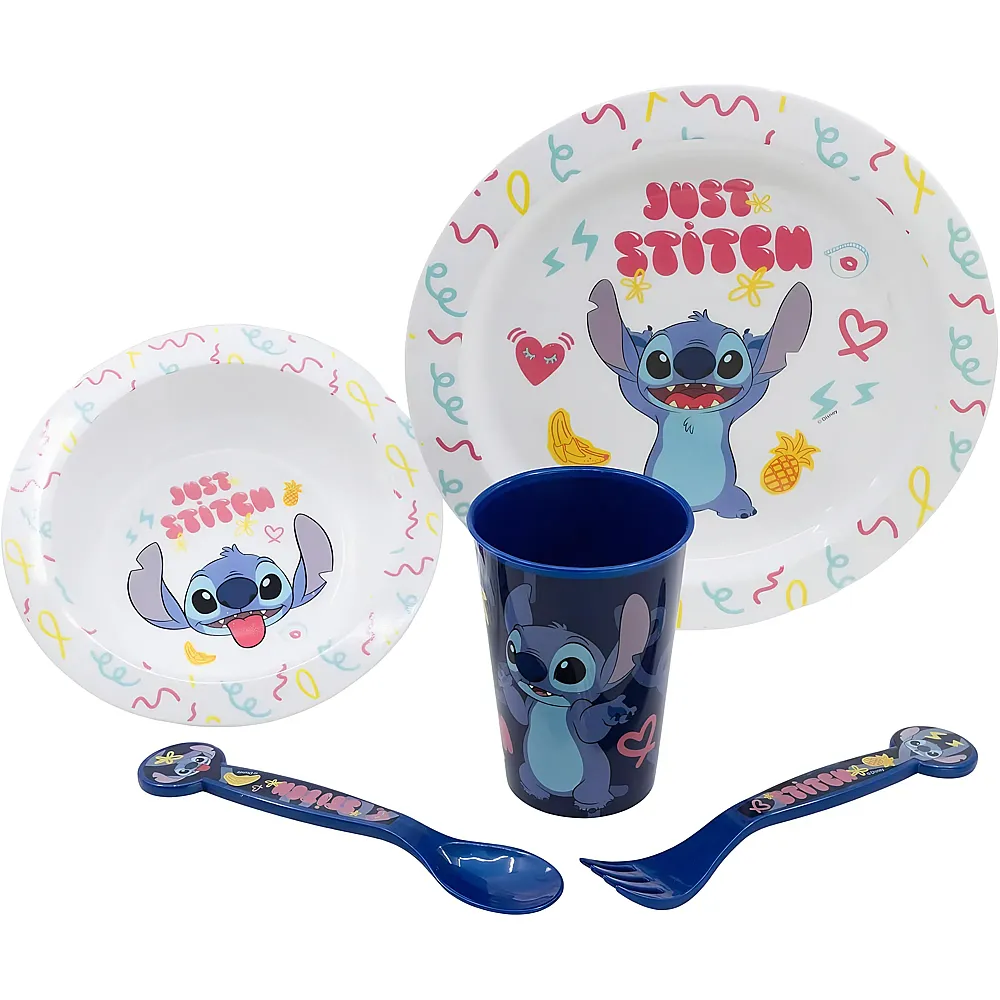 Stor Lilo & Stitch Fr�hst�cks Set 5Teile