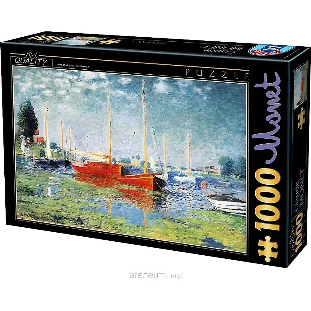 DToys Puzzle Claude Monet Argenteuil 1000Teile