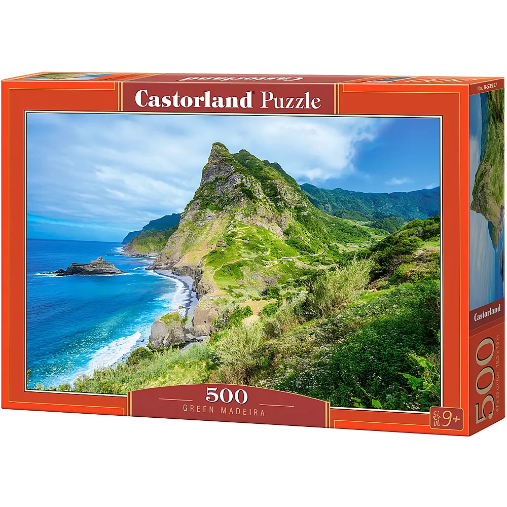 Castorland Puzzle Gr�nes Madeira 500Teile