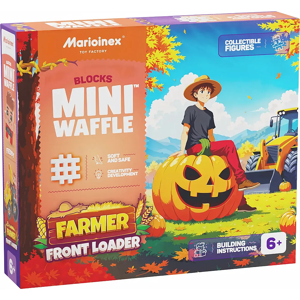 Marioinex Mini Waffle Frontlade 50Teile