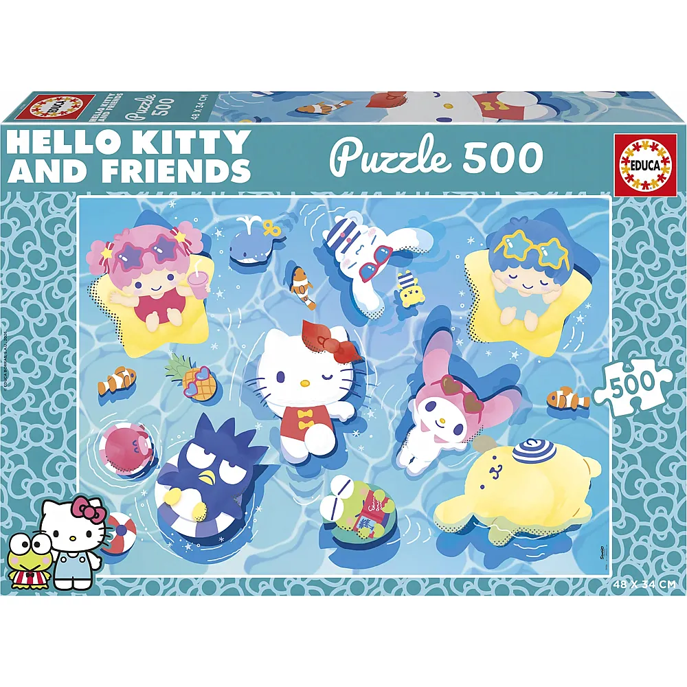 Educa Puzzle Hello Kitty & Friends - 500 Teile