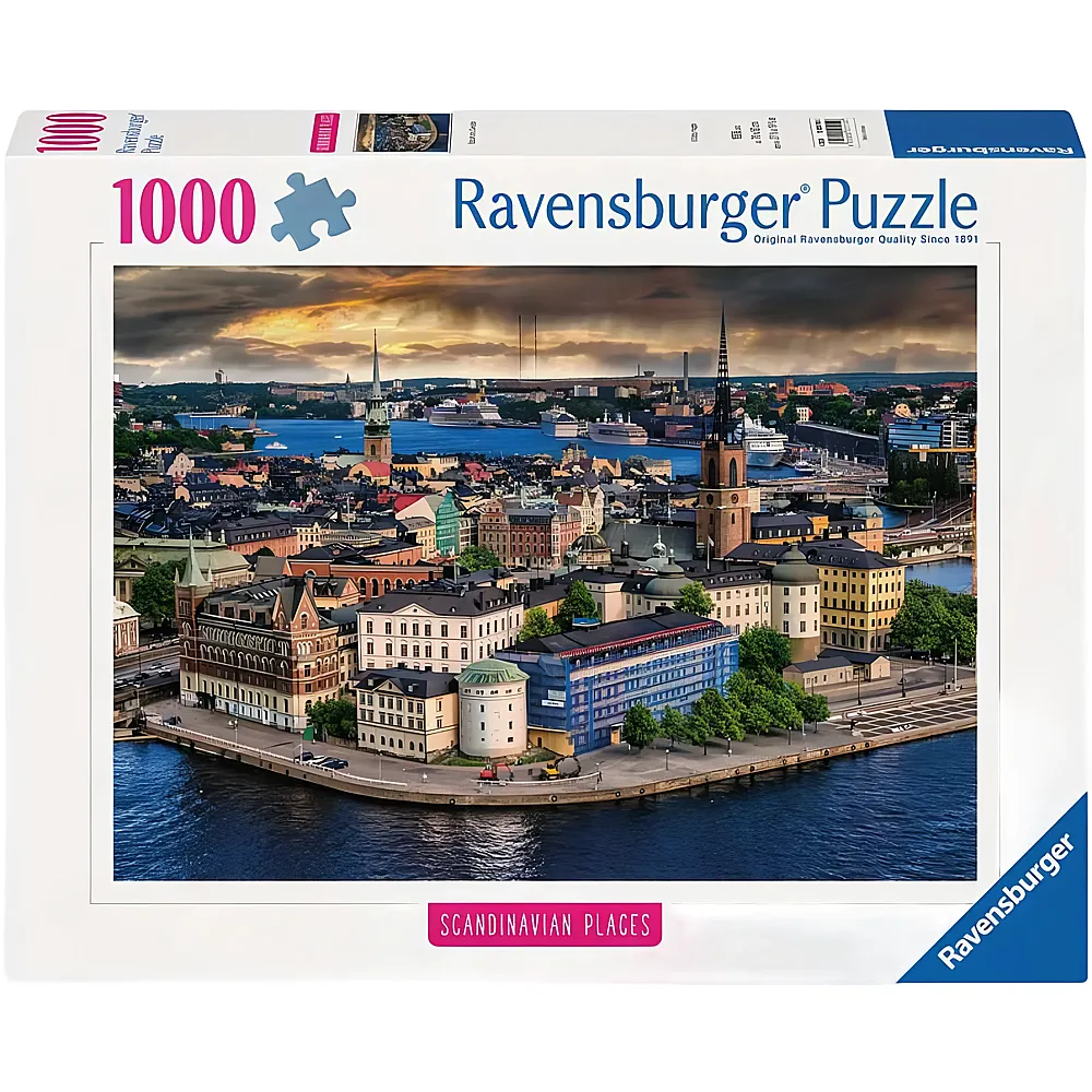 Ravensburger Puzzle Stockholm, Schweden - 1000 Teile