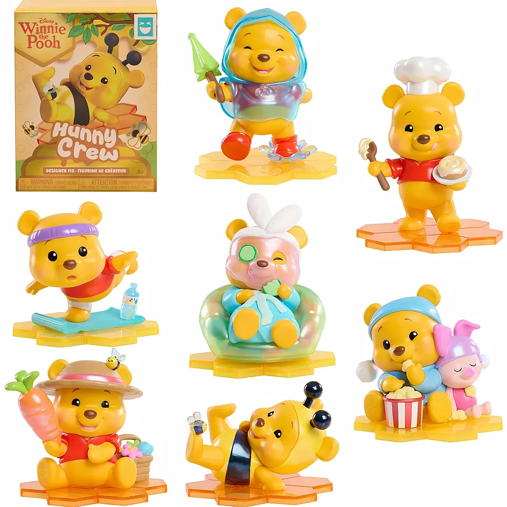 Just Play Winnie Pooh Sammelfiguren 10cm Blindpack im Thekendisplay