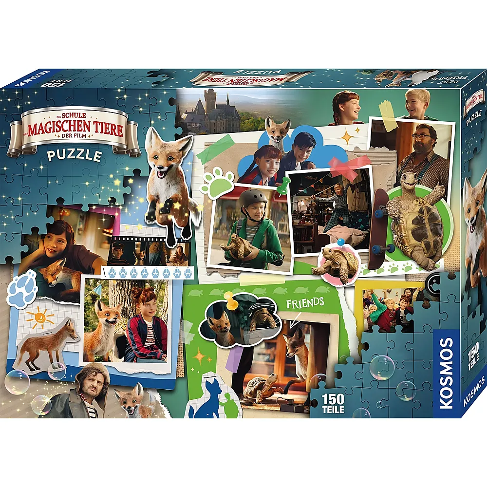 Kosmos Puzzle Die Schule der magische Tiere - 150 Teile
