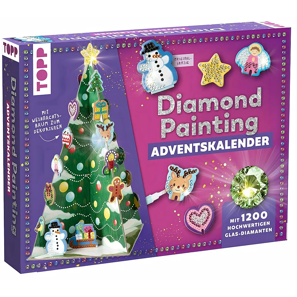 Frechverlag Topp Adventskalender Diamond Painting