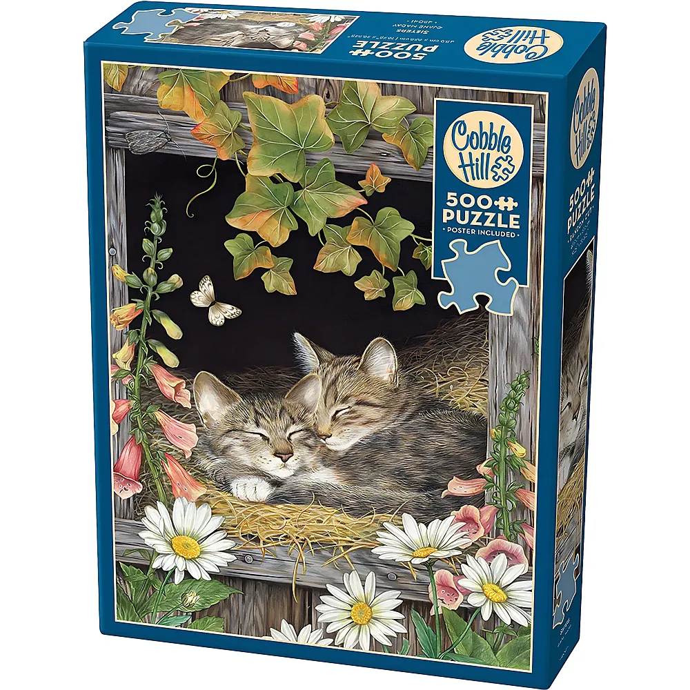 Cobble Hill Puzzle Katzen-Schwestern 500Teile