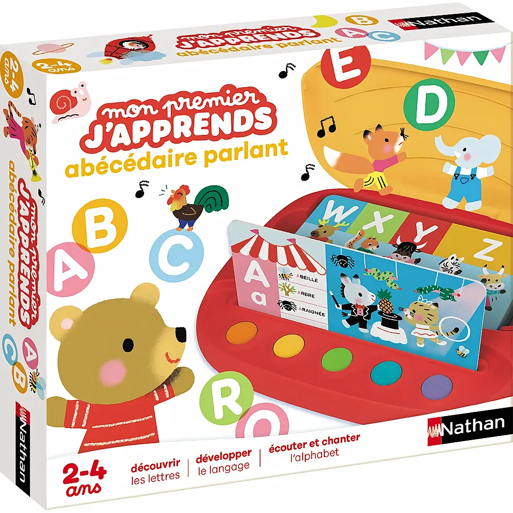 Nathan Mon Premier J'apprends - Abecedaire Parlant FR