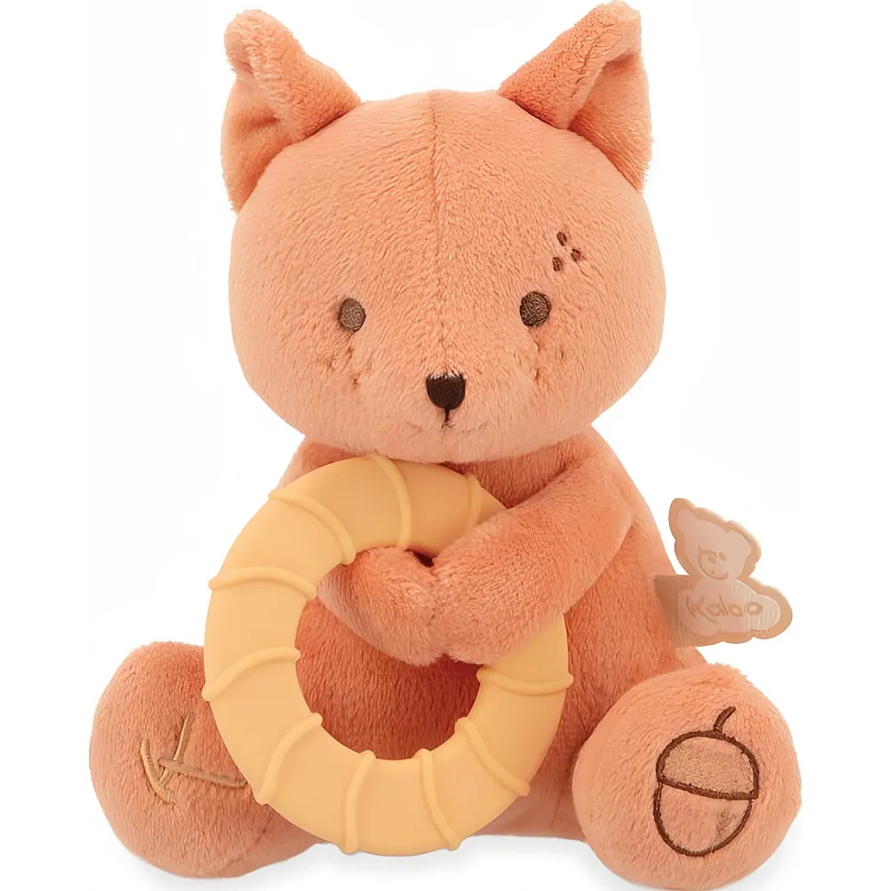 Kaloo Eichh�rnchen mit Beissring - 14 cm