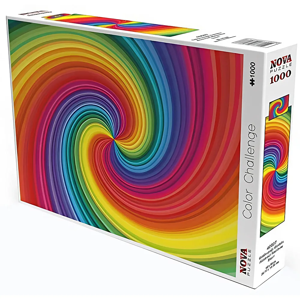Nova Puzzle Rainbow Spiral - 1000 Teile