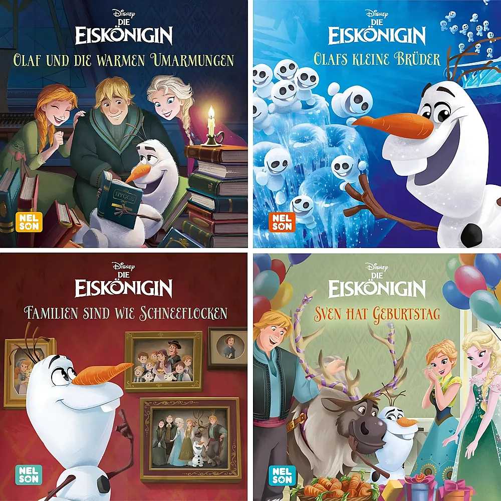 Nelson Maxi-Mini-B�cher Die Eisk�nigin - Olaf 40 Disney Frozen | Pixi & Mini-B�cher