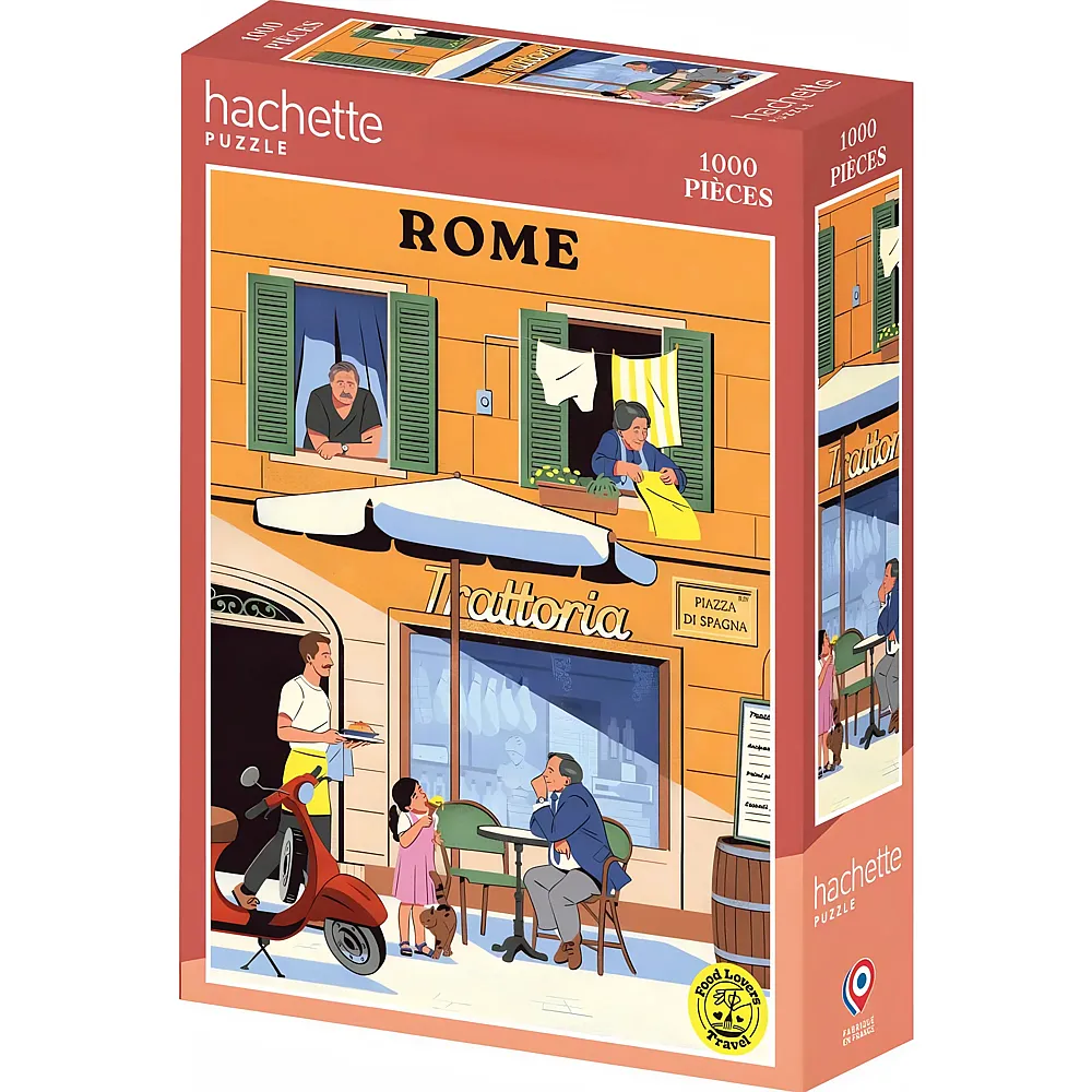 Hachette Puzzle Rome - 1000 Teile