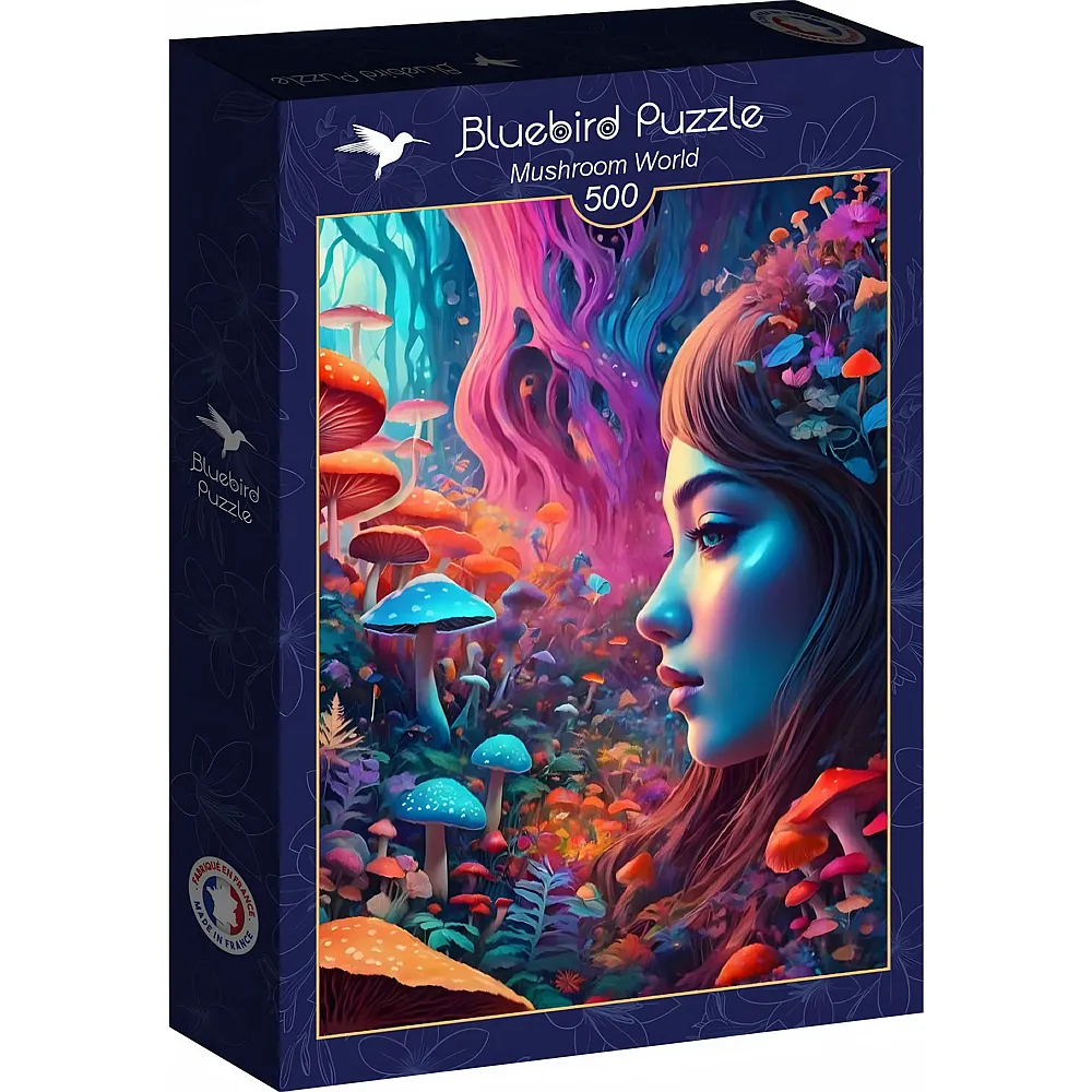 Bluebird Puzzle Pilz-Welt 500Teile