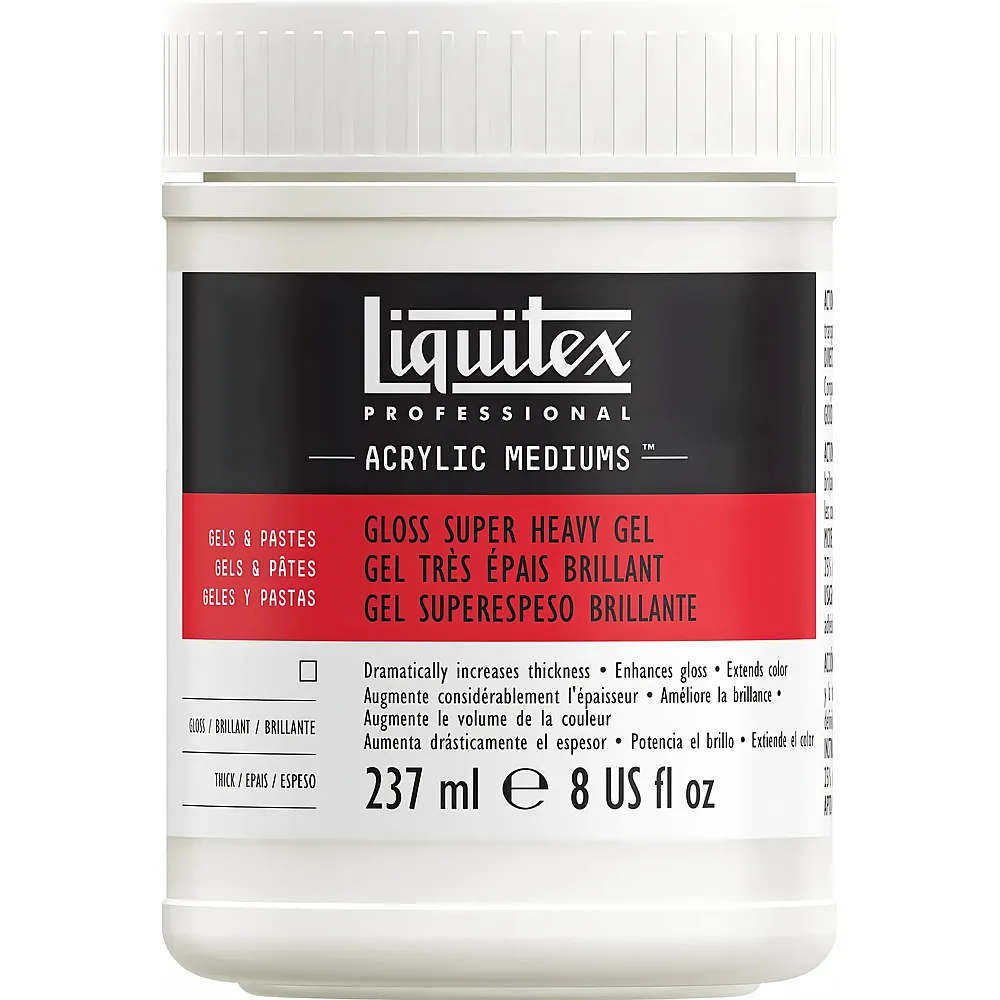 Liquitex Lqx Acryl Glnzendes Sehr Schweres Gelmedium 237ml - Suche