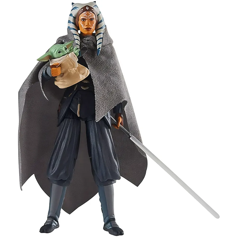 meinspielzeug - Hasbro Star Wars Ahsoka Tano Y Grogu - 9,5 cm | Actionfiguren
