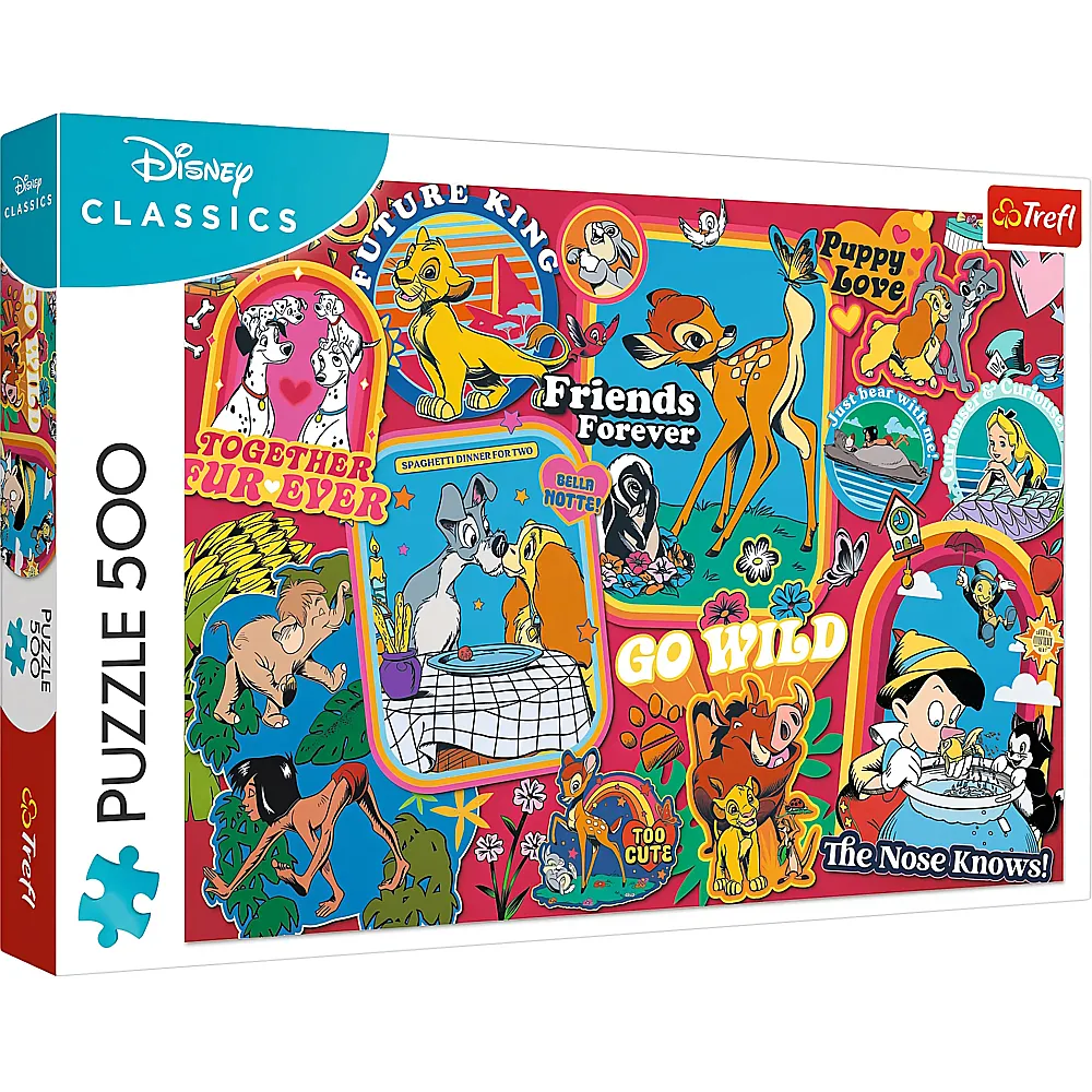 Trefl Puzzle Through the Years - 500 Teile