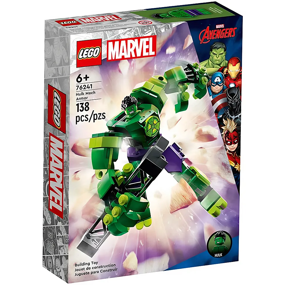 LEGO Marvel Super Heroes Avengers Hulk Mech 76241