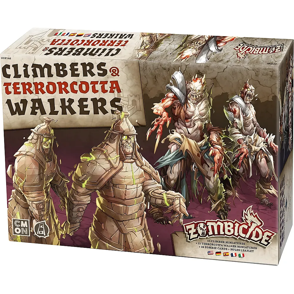 meinspielzeug - CMON Zombicide White Death Climbers & Terrorcotta Walkers - Mehrsprachig | Kennerspiele