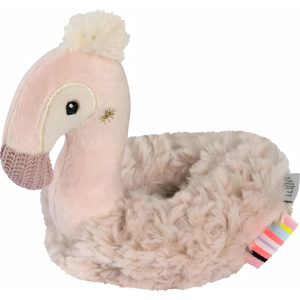 meinspielzeug - Fehn Ring-Greifling Flamingo 14cm | Greiflinge