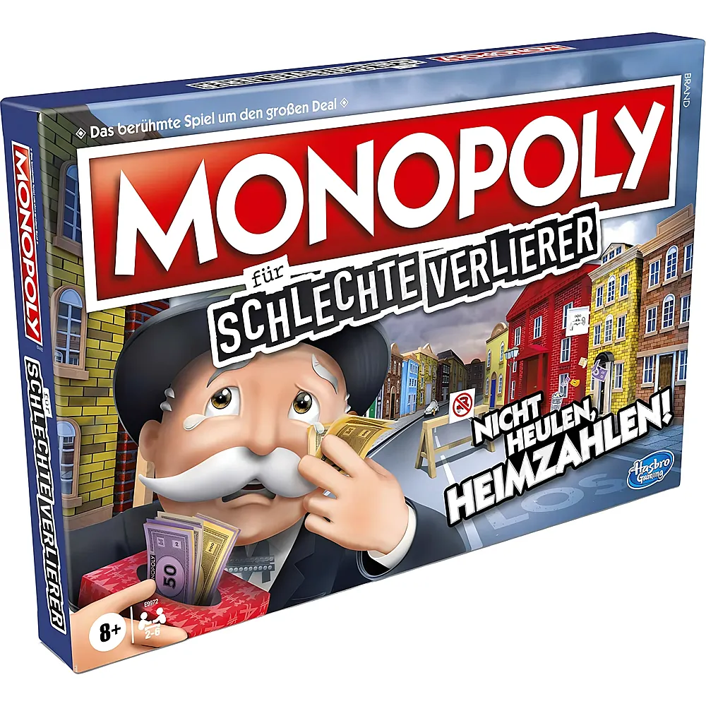 Hasbro Gaming Monopoly f�r schlechte Verlierer DE