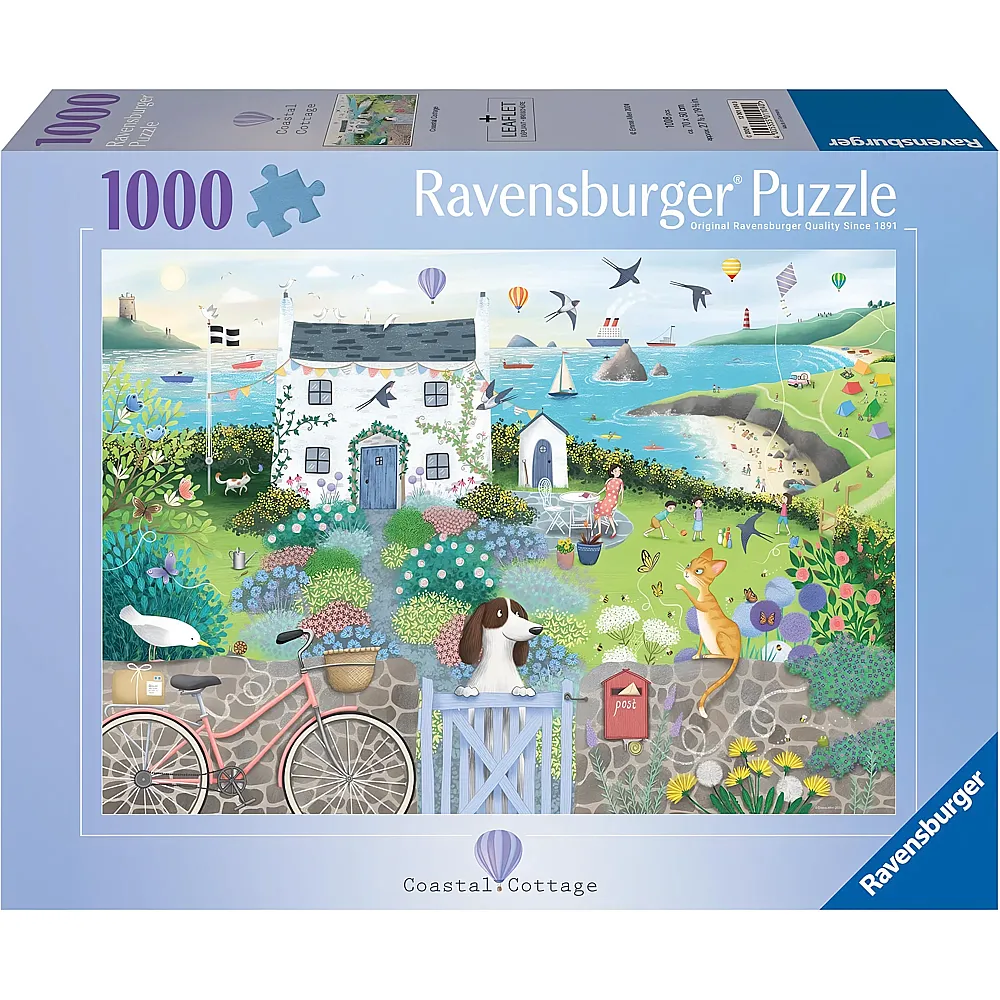 Ravensburger Puzzle Klein H�tte an der K�ste - 1000 Teile