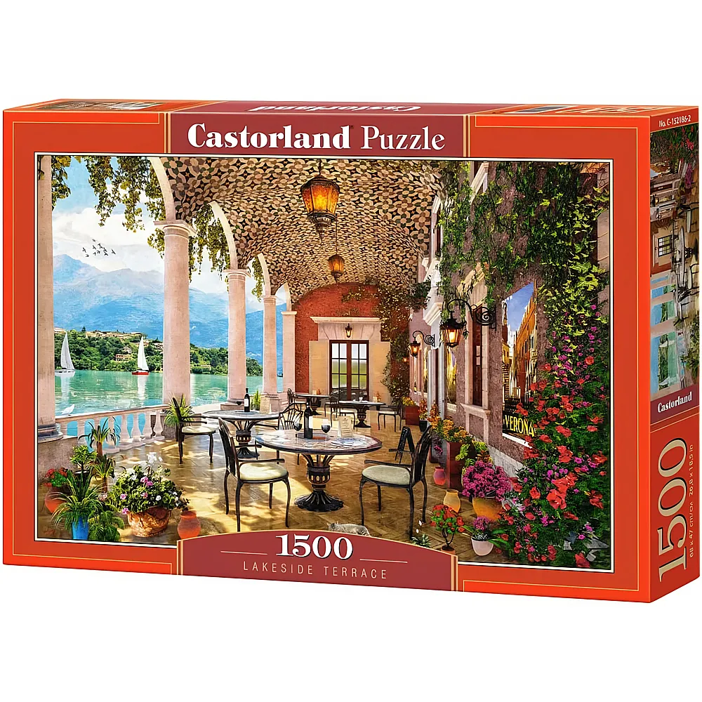 Castorland Puzzle Terrasse am Seeufer - 1500 Teile