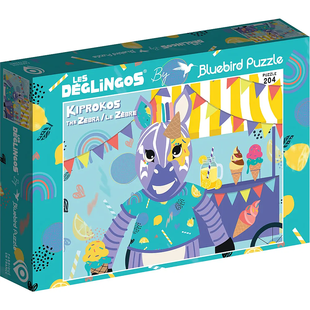 Bluebird Puzzle Les D�glingos - Kiprokos - 204 Teile