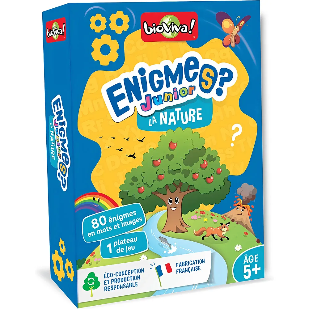 Bioviva Les Enigmes Junior LA Nature FR