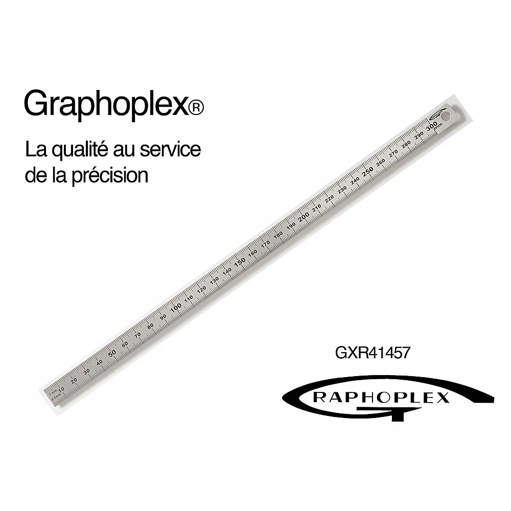OZ International Reglet Acier Flexible Double Face EP  0.5mm L  13mm L  30 - Suche