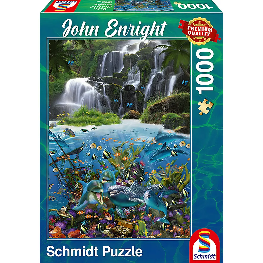 Schmidt Puzzle John Enright Wasserfall 1000Teile
