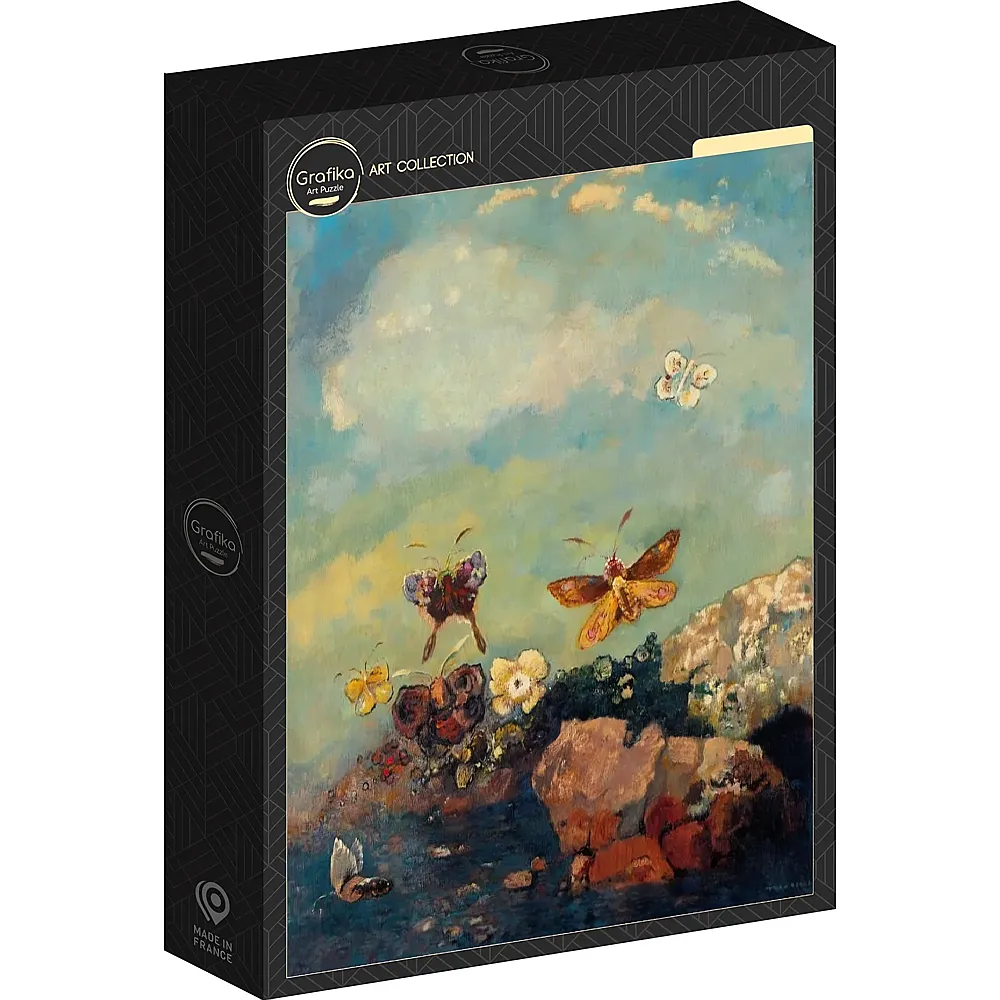 Grafika Puzzle Art Collection Odilon Redon - Schmetterlinge, 1910 - 500 Teile