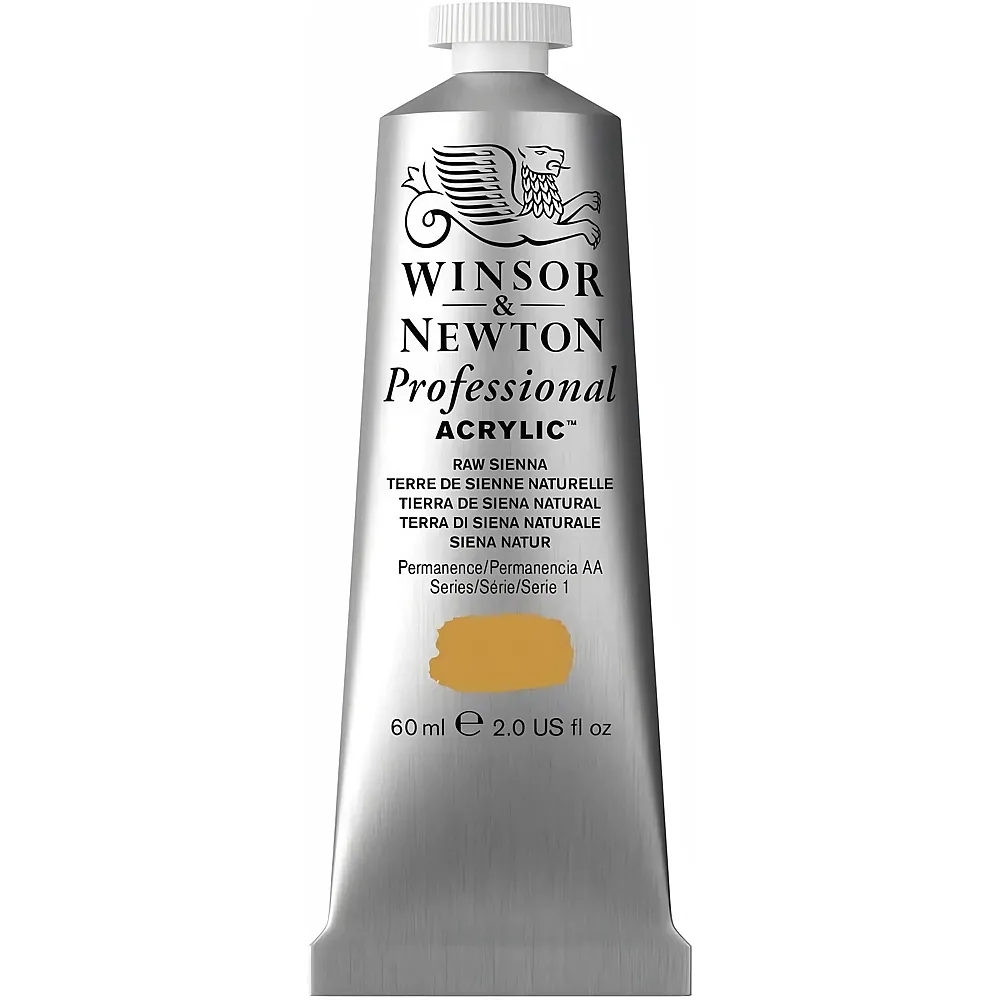 Winsor & Newton Professional Acrylic Acrylfarbe Siena Natur - 60 ml