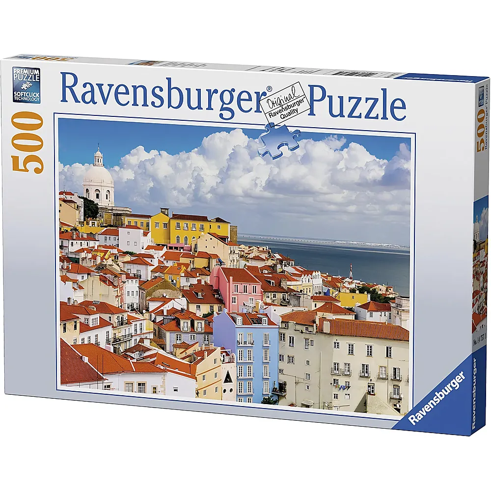 Ravensburger Puzzle Lissabon, Portugal - 500 Teile
