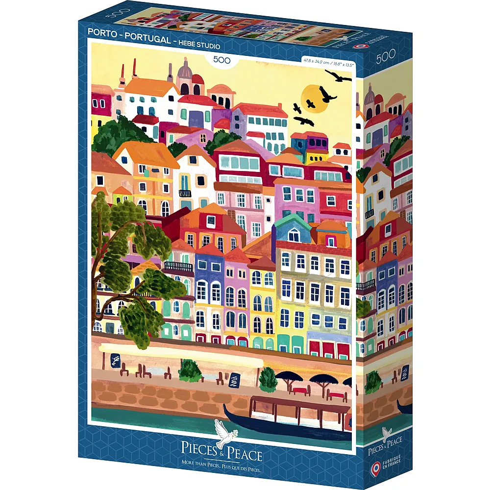 Pieces & Peace Puzzle Porto - Portugal 500Teile