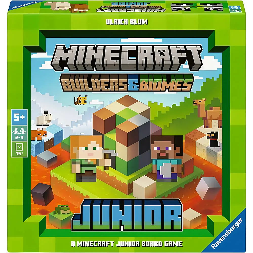 Ravensburger Spiele Minecraft Builders & Biomes Junior