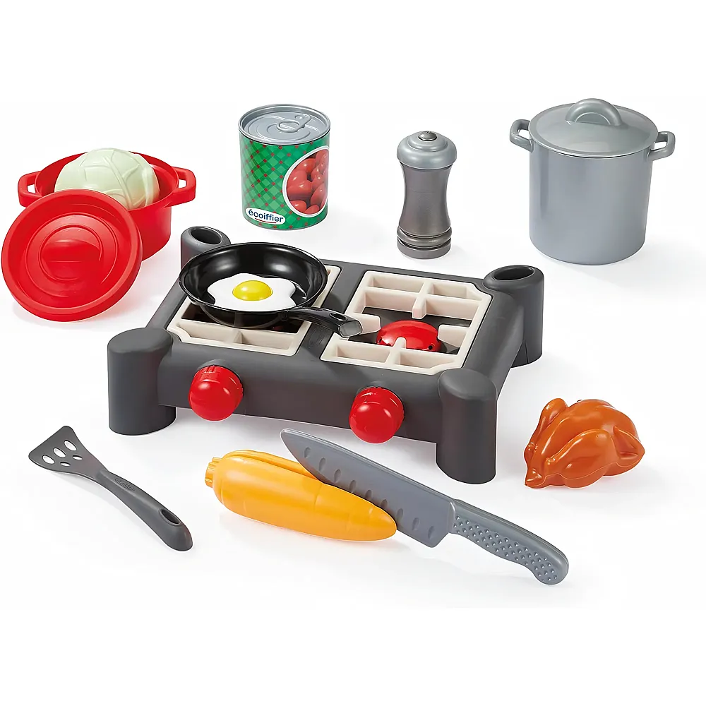 Ecoiffier 100% Chef Fornuis - 14dlg.