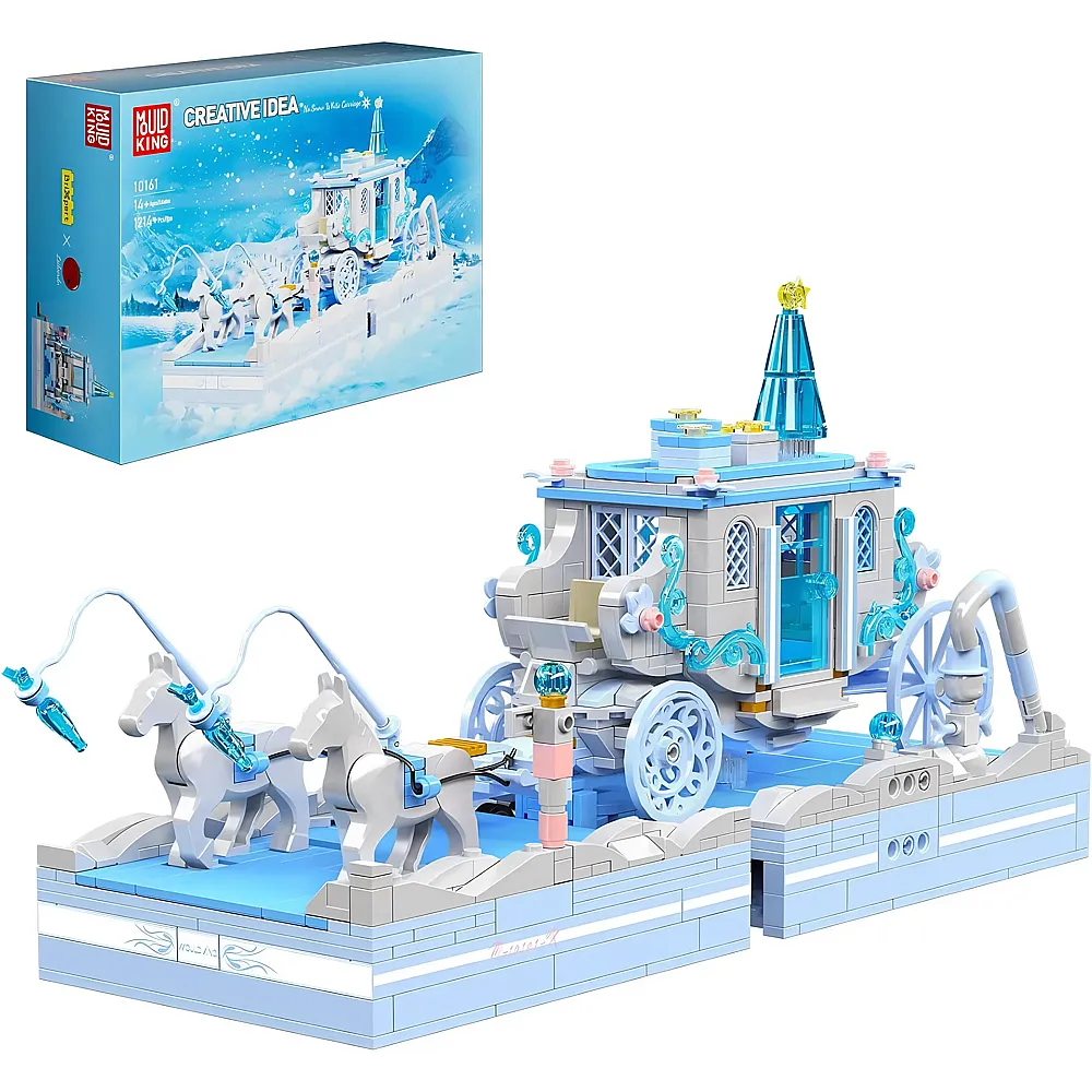 Mould King Creative Idea Pferdekutsche 10161 - Klemmbausteine