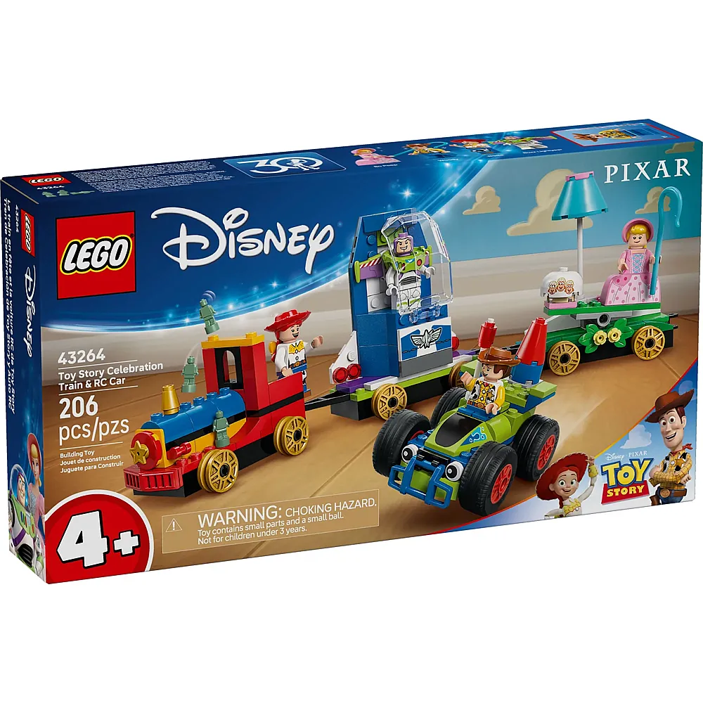 LEGO Disney Classic Partyzug und das Auto RC aus Toy Story