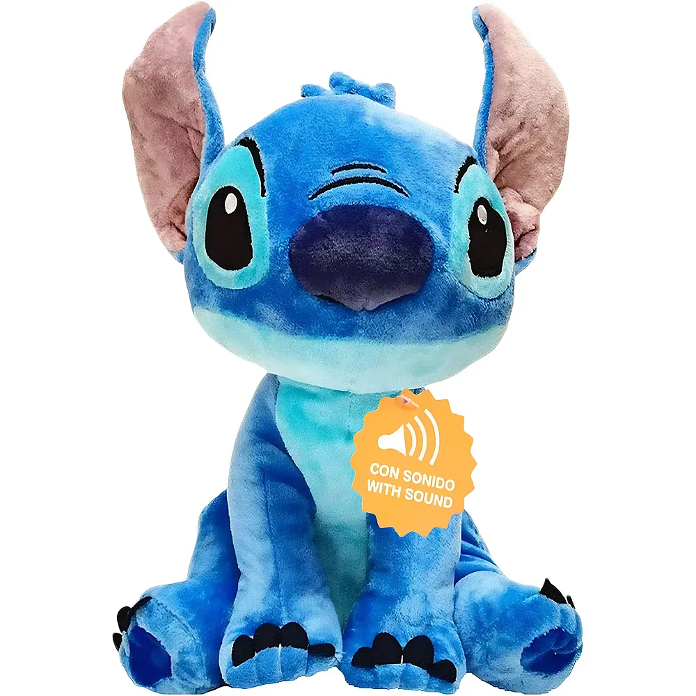 Play by Play Stitch avec son - 30 cm Lilo & Stitch