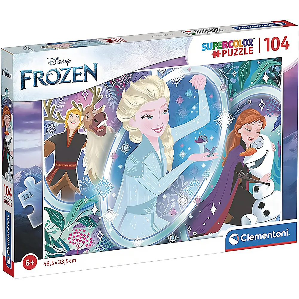 Clementoni Puzzle Supercolor Disney Princess Disney Frozen 2 104Teile