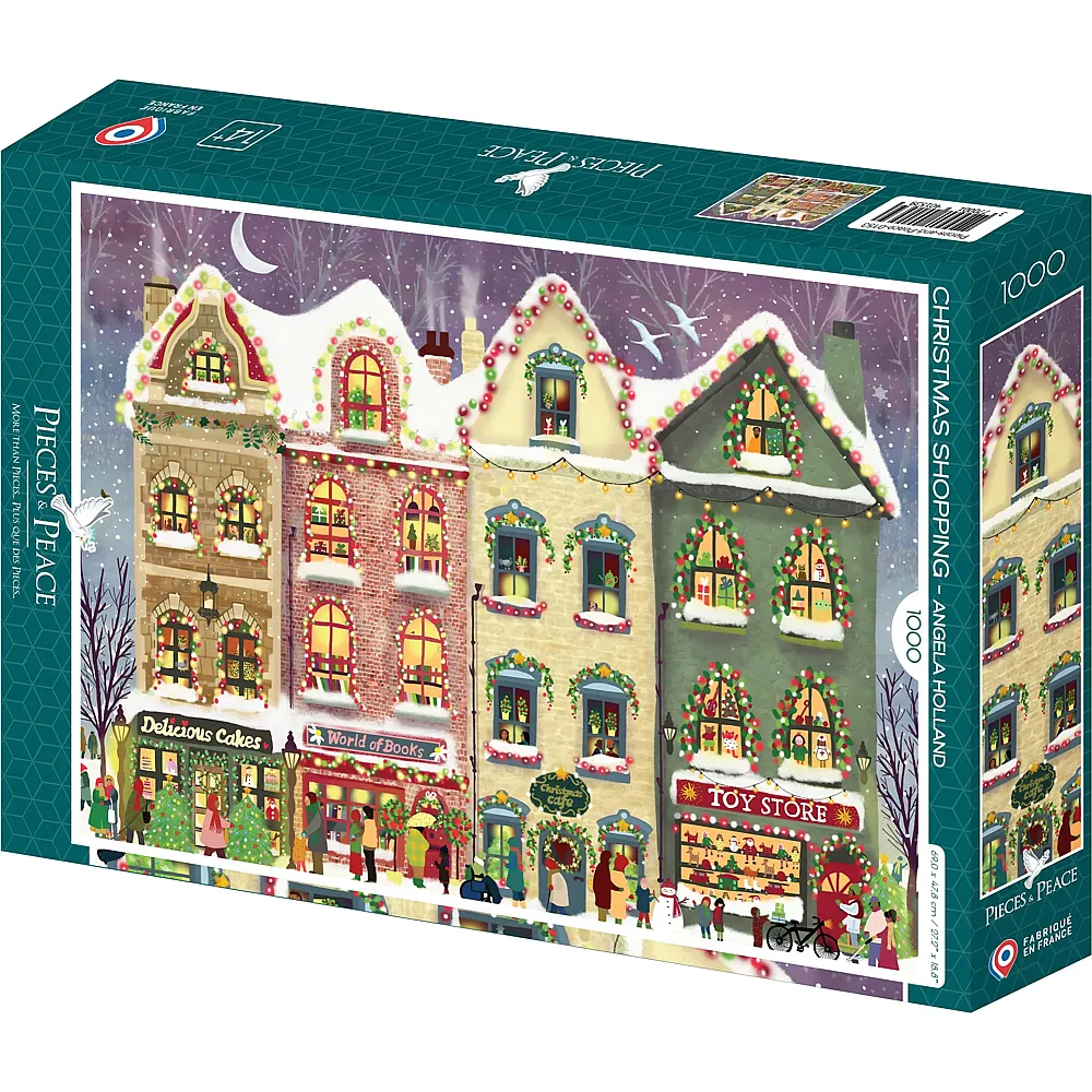 Pieces & Peace Puzzle Weihnachtseink�ufe 1000Teile