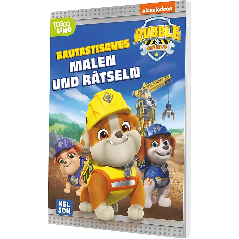 Nelson Paw Patrol Rubble & Crew Bautastisches Malen R�tsel