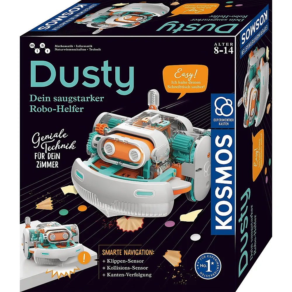 Kosmos Dusty - Dein saugstarker Robo-Helfer