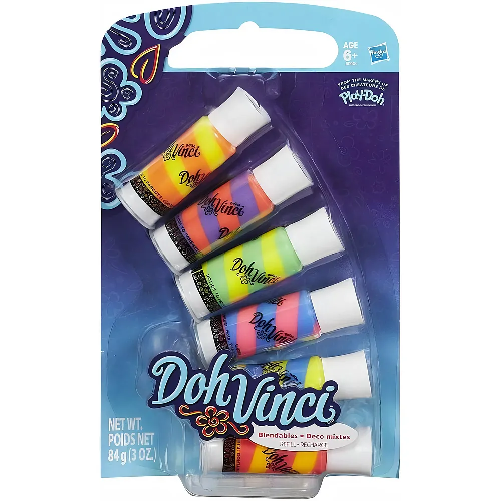 DohVinci 6er Pack Kartuschen gemixt