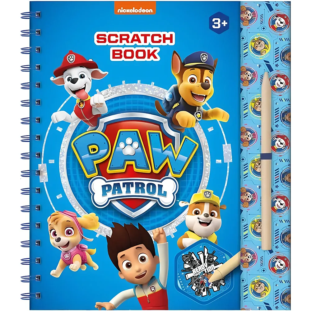 Totum Paw Patrol Scratch Book